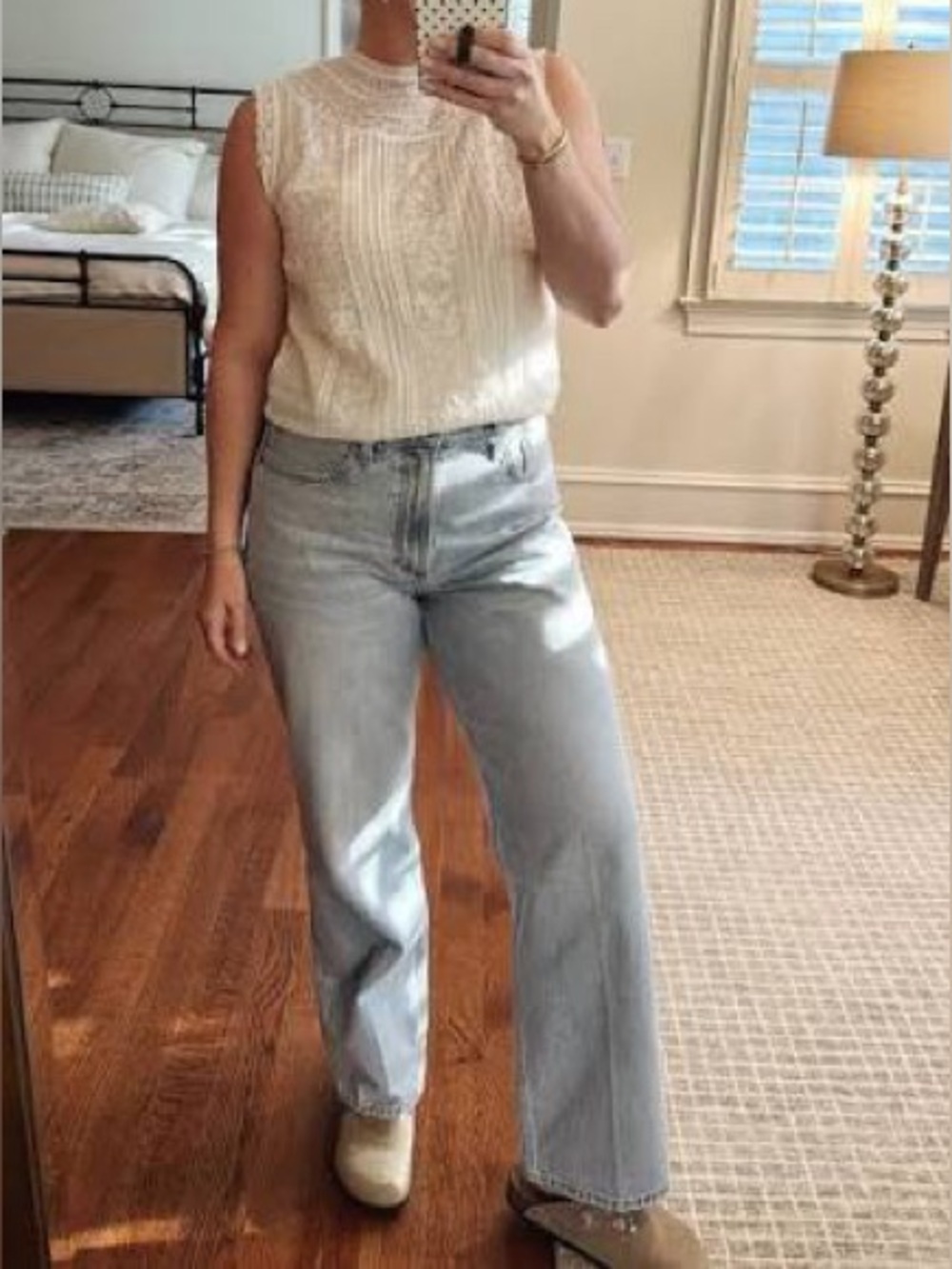 NWT H&M Classic Straight Leg Denim Jeans